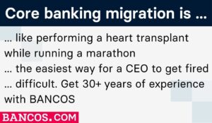 Core Banking Migrations are like performing heart surgery while running a marathon